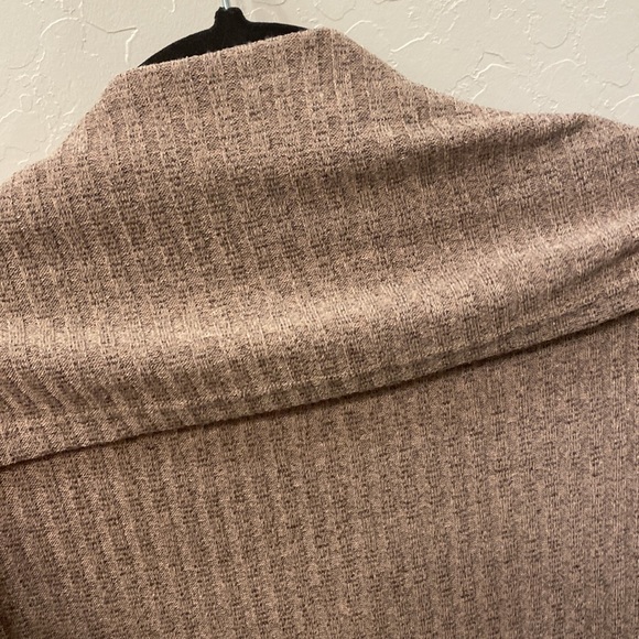 ( RESCENT  ) RIVE long ribbed tie front cardigan - Picture 5 of 5